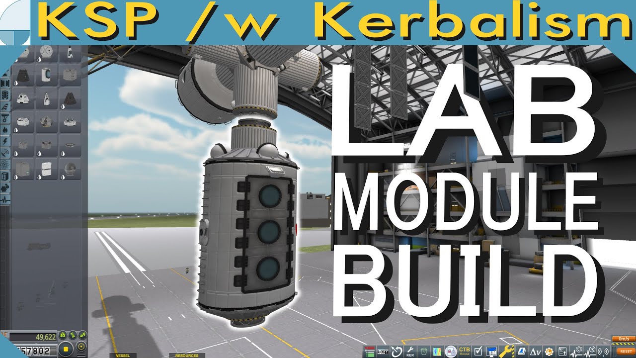 Minmus Lab Module | Stream pt. 1/3 (KSP 1.11.2)