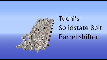Minecraft redstone barrel shifter