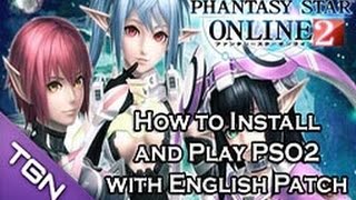 How to install and play Phantasy Star Online 2 with English Patch screenshot 4