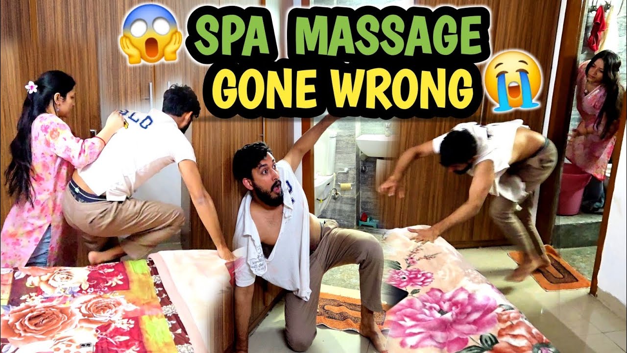 Wife Ne Range Haath Pakad Liya! 😱 | SPA MASSAGE Ki Planning | Prank Gone Wrong 😭