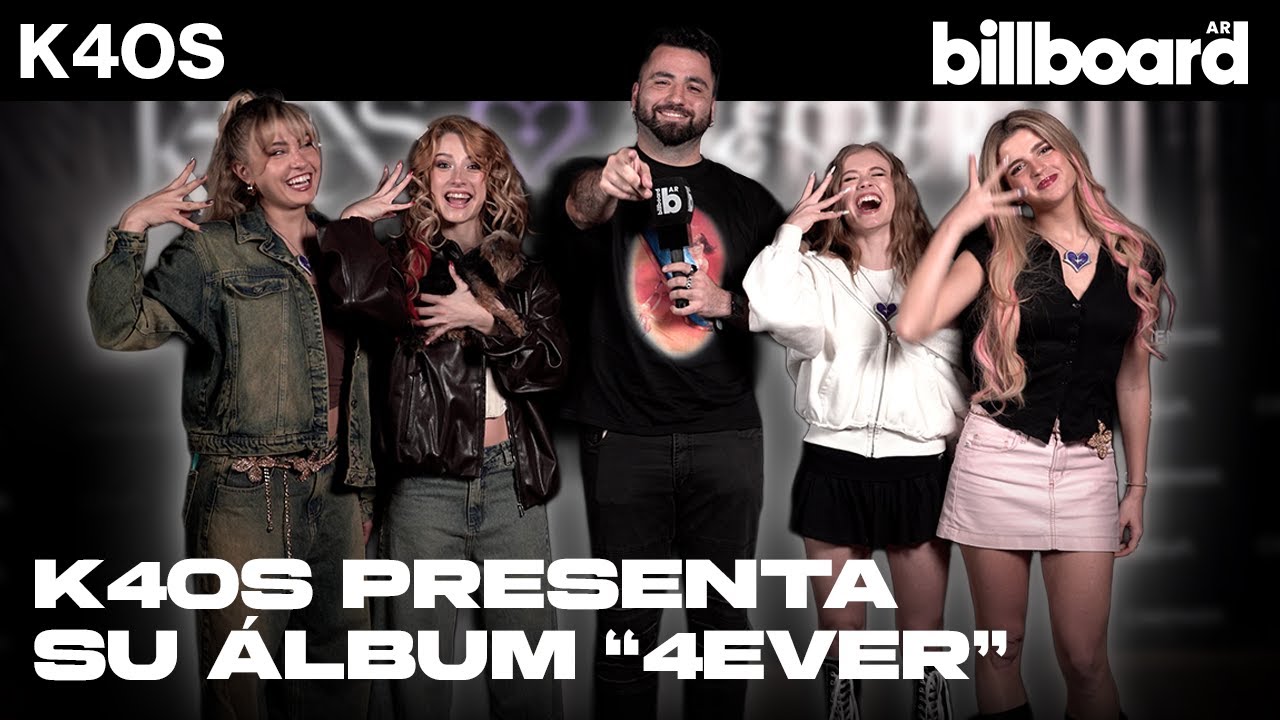 K4OS presentó “4ever”, su primer disco, y hablaron sobre su show en el Gran Rex