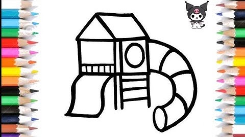How To Draw a Playground Slide | Easy Step-by-step