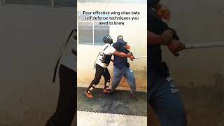 Four Effective Wing Chun Twtc Self Defense Techniques
