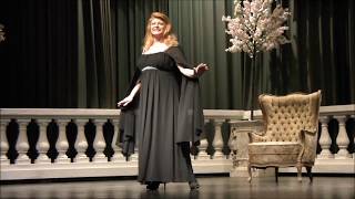 Theaterabend In Heßheim, Habanera Aus Der Oper Carmen, G. Bizet, Svetlana, Mezzosopran