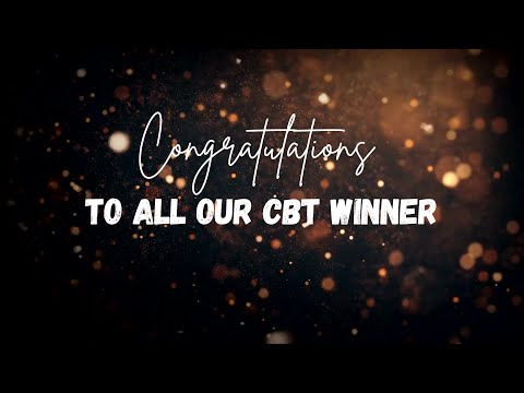 Preview of CBT exam winners celebration
