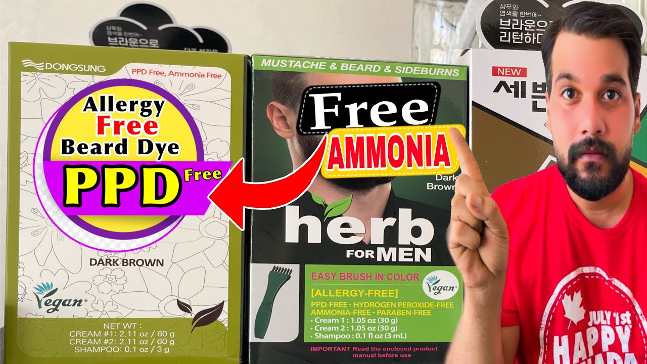Get an ALLERGY FREE Beard Colour That Actually Works!