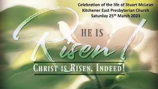 Stu McLean Funeral, Saturday 25th March 2023.