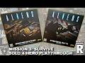 Aliens AGDitC – Mission 3 Survive - Solo (4‑Hero Playthrough)