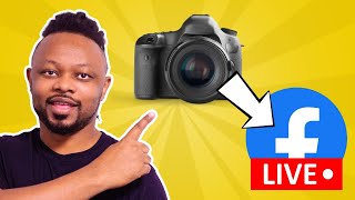 Live Stream To Facebook Directly Using a DSLR or Mirrorless Camera | NO OBS