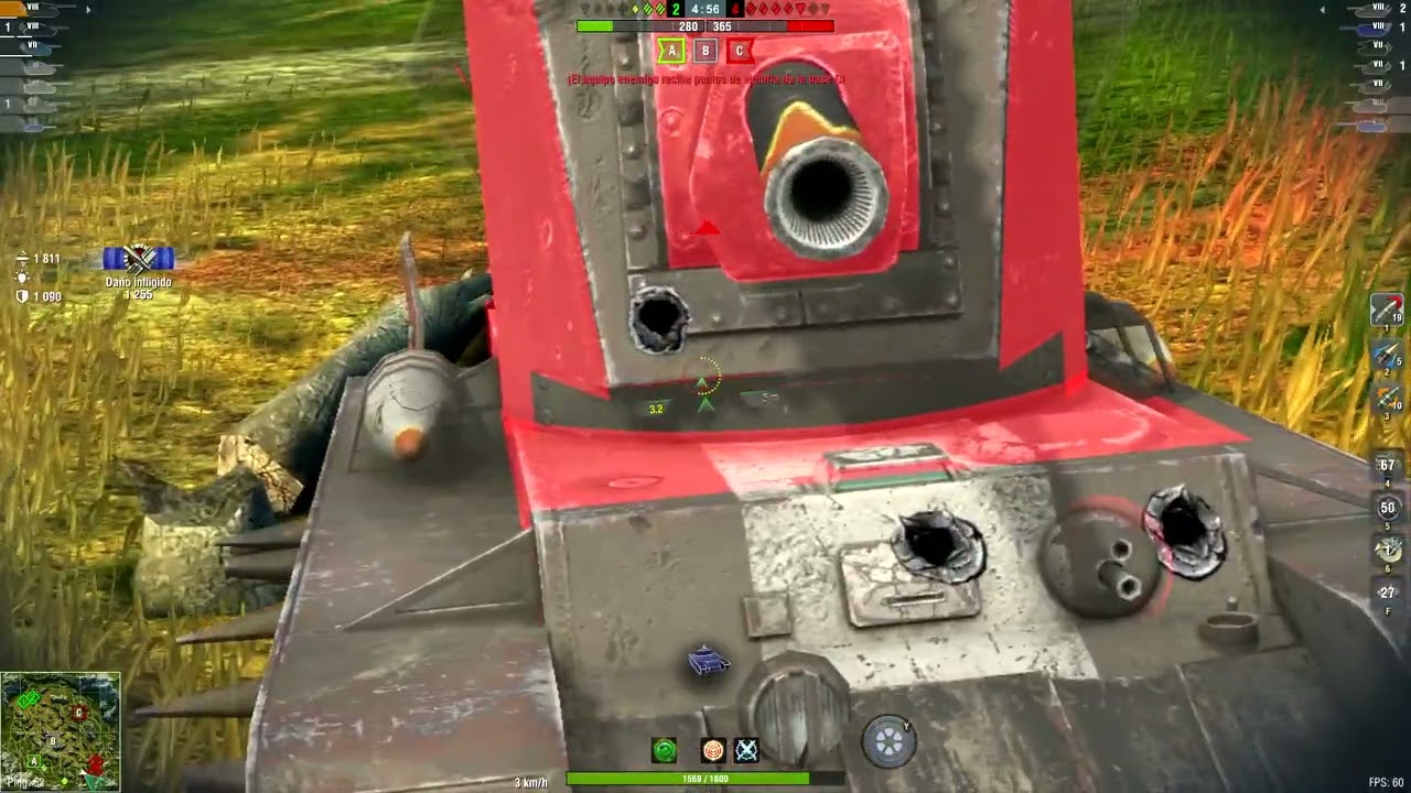 Löwe Colossus - 4 vehiculos destruidos - 3 250 daño