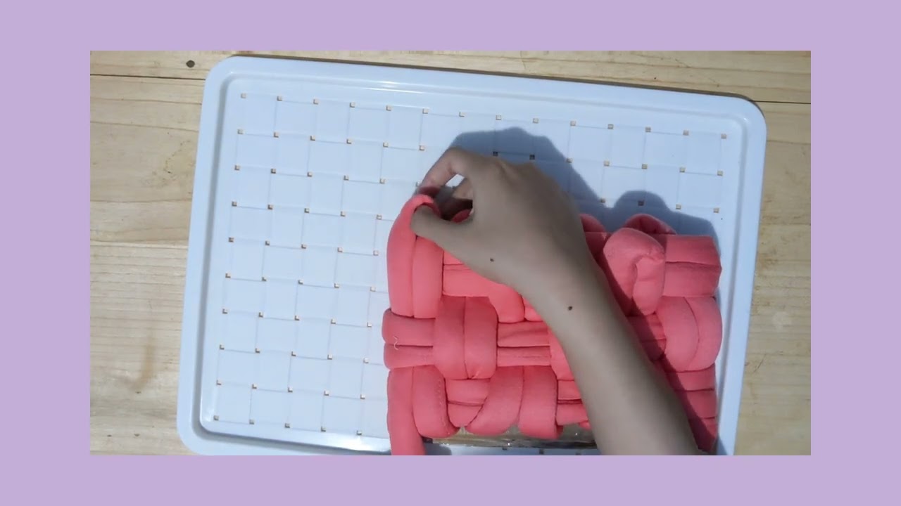 Tutorial chunky bag pola anyam