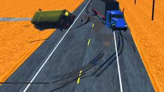 Highway Special Investigation Report - Bus Crashworthiness - Holyoke, CO - Front View