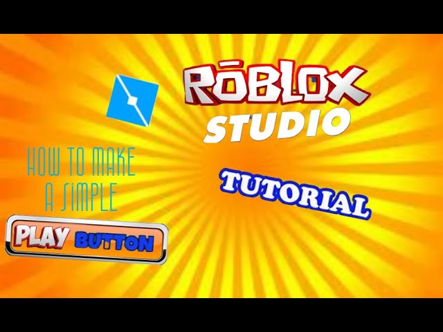 HOW TO MAKE A PLAY SCREEN/BUTTON IN ROBLOX STUDIO! 