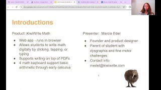 AT Demo Days: KiwiWrite Software Inc.: Write Math Digitally with KiwiWrite Math