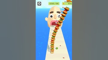 Sandwich Runner Level 106 Gameplay 🍔📺 | SKILLGAMING ✔️