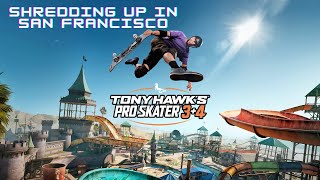 Shredding in San Francisco THPS 3+4