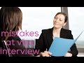 Top 5 mistakes at Visa interviews | part 1