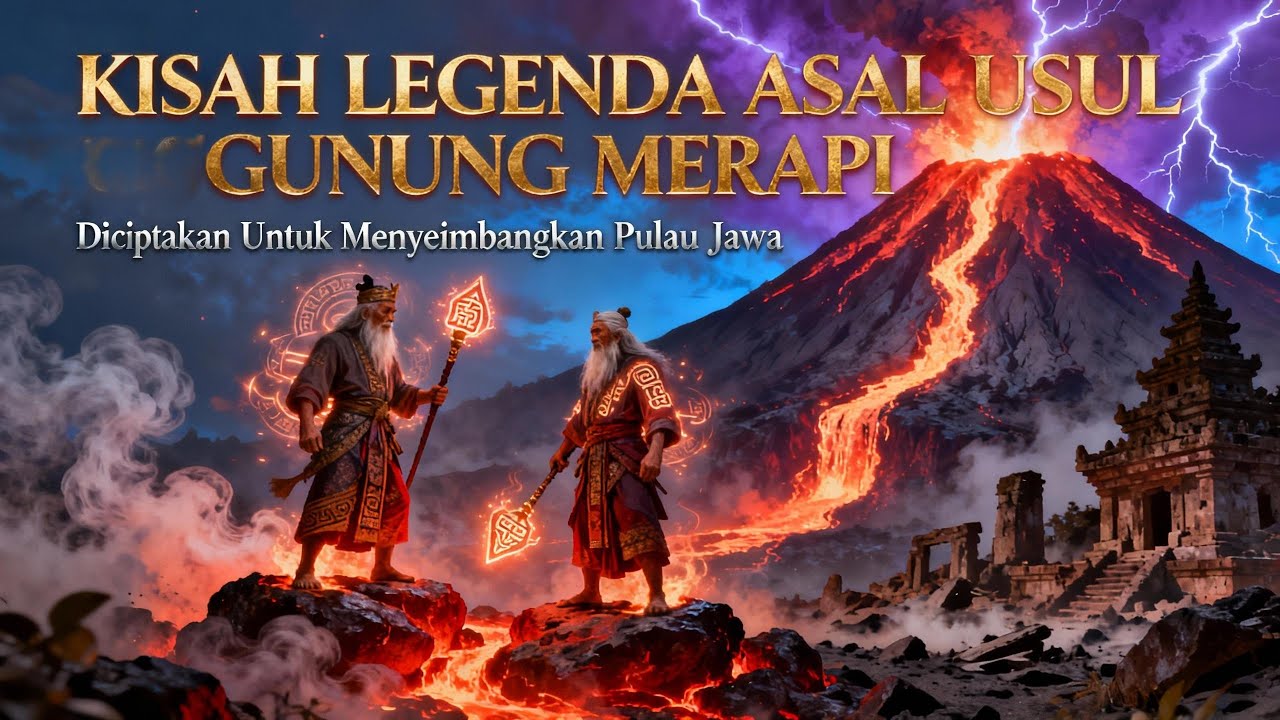 Kisah Legenda Asal Usul Gunung Merapi – Legenda Empu Rama dan Empu ...