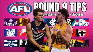 AFL Round 9 TIPS + MARGIN COMP 2026