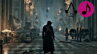 Assassin's Creed Unity Ambient Music, Relaxing Ambience Inside Notre-Dame During French Revolution