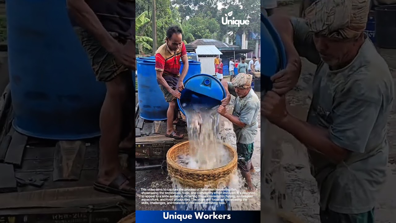 Fish harvesting: a day in the life of a fisherman