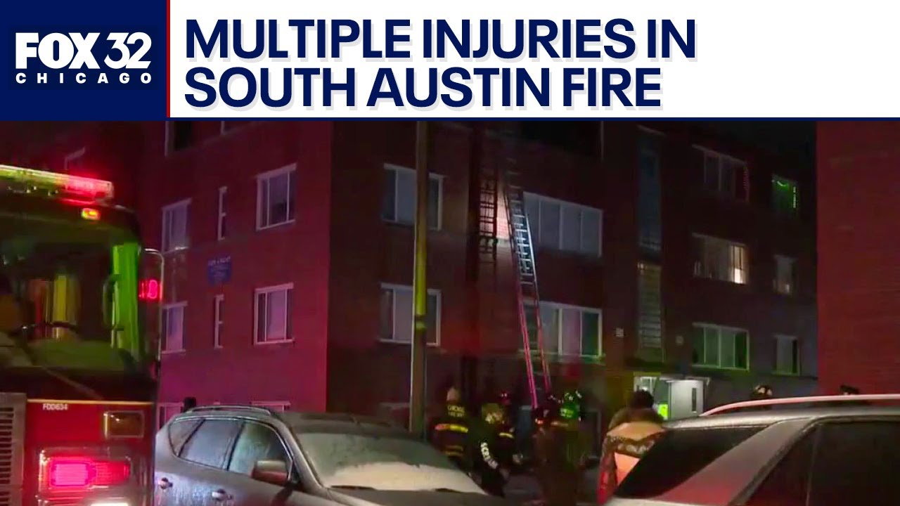 6 people, including 4 children, hurt in early morning South Austin apartment fire