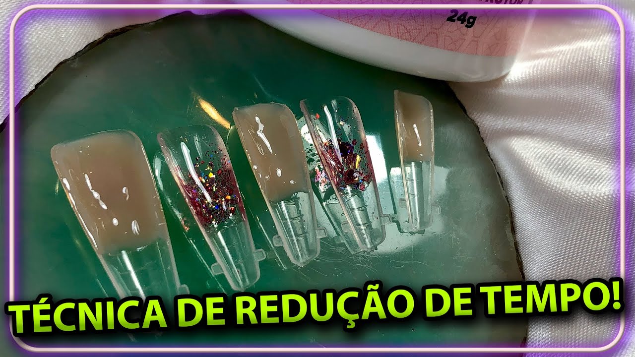 Como DIMINUIR seu tempo em mesa usando MOLDE F1 com gel!