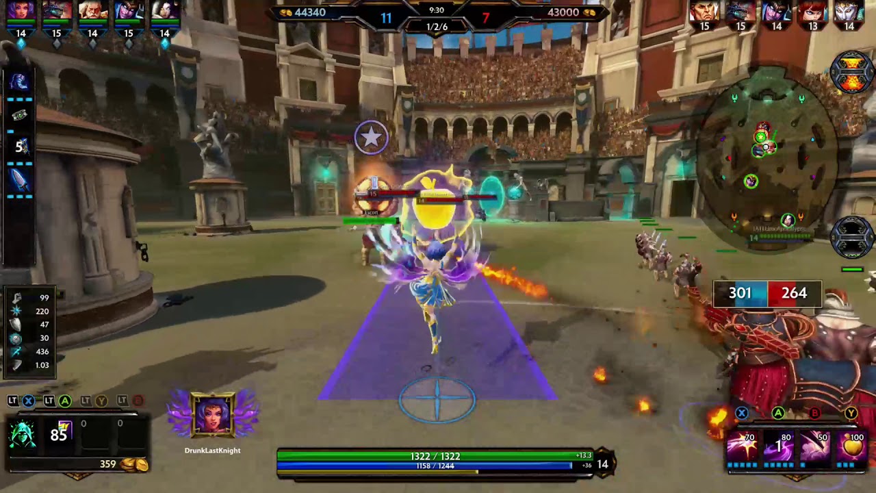 Smite XBO - Arena - Discordia 5/3/15 - YouTube
