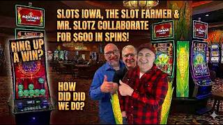 Full Group pull with The Slot Farmer, Slots Iowa and Mr Slotz at Meskwaki Casino. What was the result News