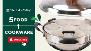 All In One Idli Maker | Best Multi Kadai | Stainless Steel Dhokla Maker | The Indus Valley