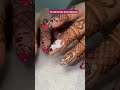 bridal nail art #trending #bridal #shorts #viral #shortvideo #viralvideo #calmdown #nail