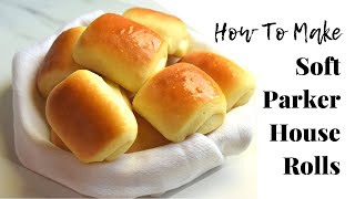 Best Parker House Rolls Recipe|How to make soft Parker House Rolls |Parker House Dinner Rolls Recipe