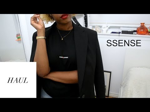 SSENSE Designer Sale Haul | Balenciaga, Acne Studios, Saint Laurent