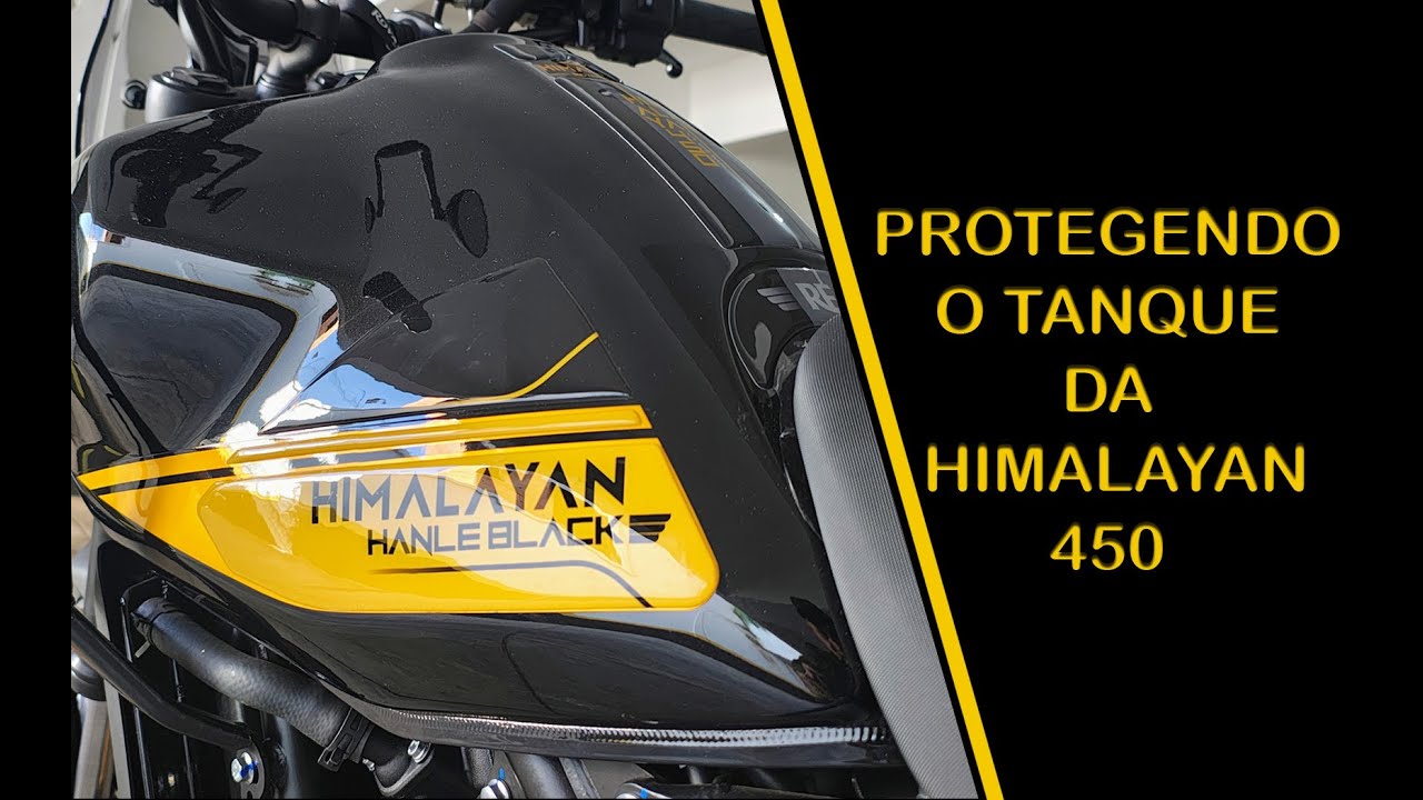 DICA DE PROTEÇÃO PARA PINTURA DO TANQUE DA HIMALAYAN 450