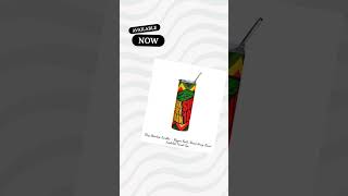20oz Stainless Tumbler — Reggae Rasta 'Break Every Chain' Insulated Travel Cup