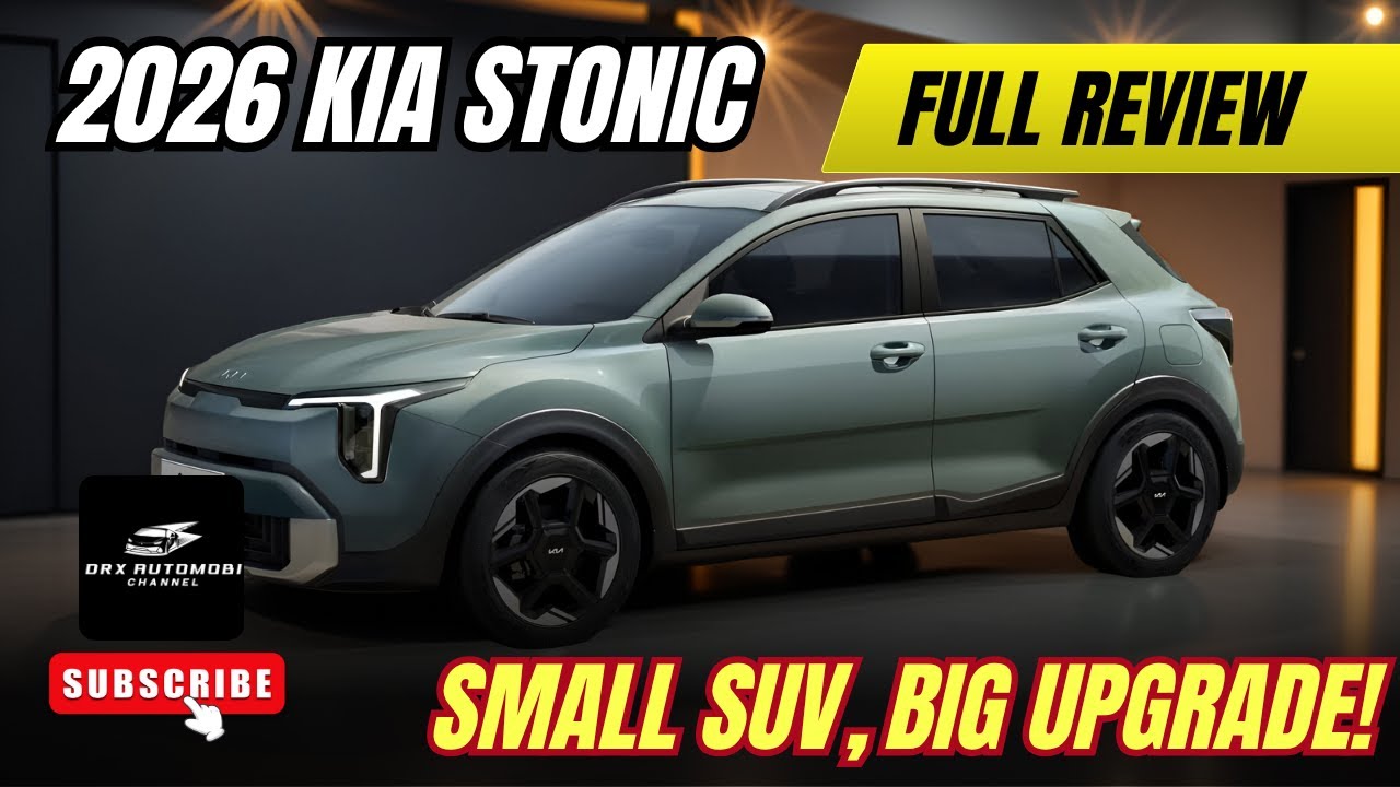 Обзор Kia Stonic 2026 года — умеренная гибридная мощность и умный городской дизайн!