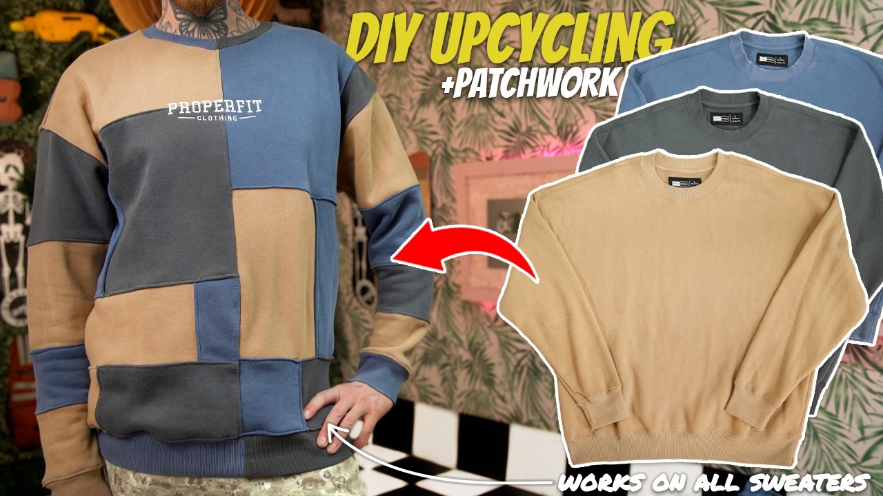 DIY Patchwork | Turning Old Clothes into a Custom Patch work