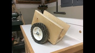 How to Make Dolly to Handle Heavy doors and Plywood Easily