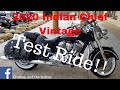 2020 Indian Chief Vintage Test Ride!!