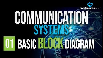 Communication Systems 01 Basic Block Diagram