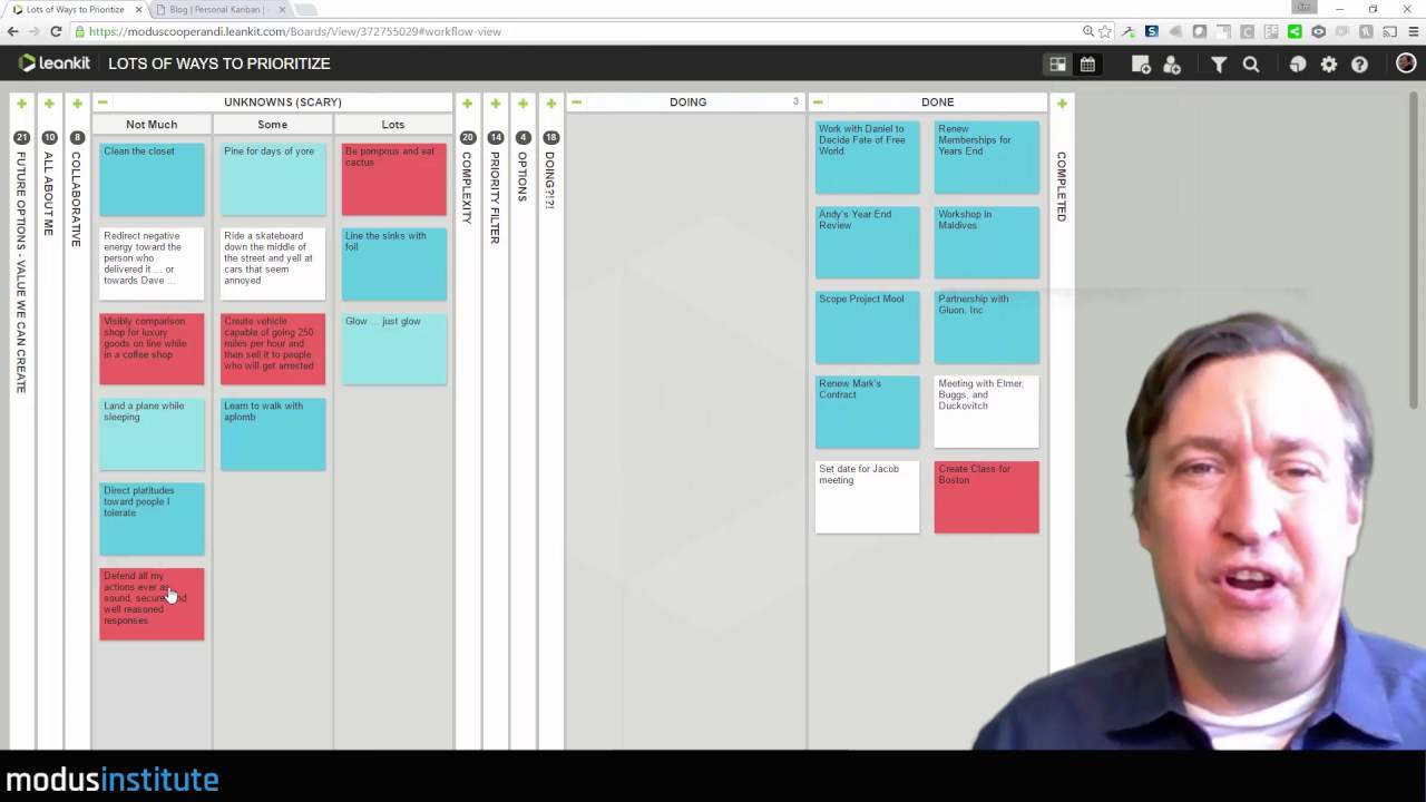 Personal Kanban: We Have Lots of Ways to Prioritize