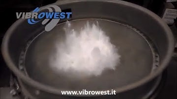 Circular Vibrating Screener mod. MR - Fructose sieving - Vibrowest