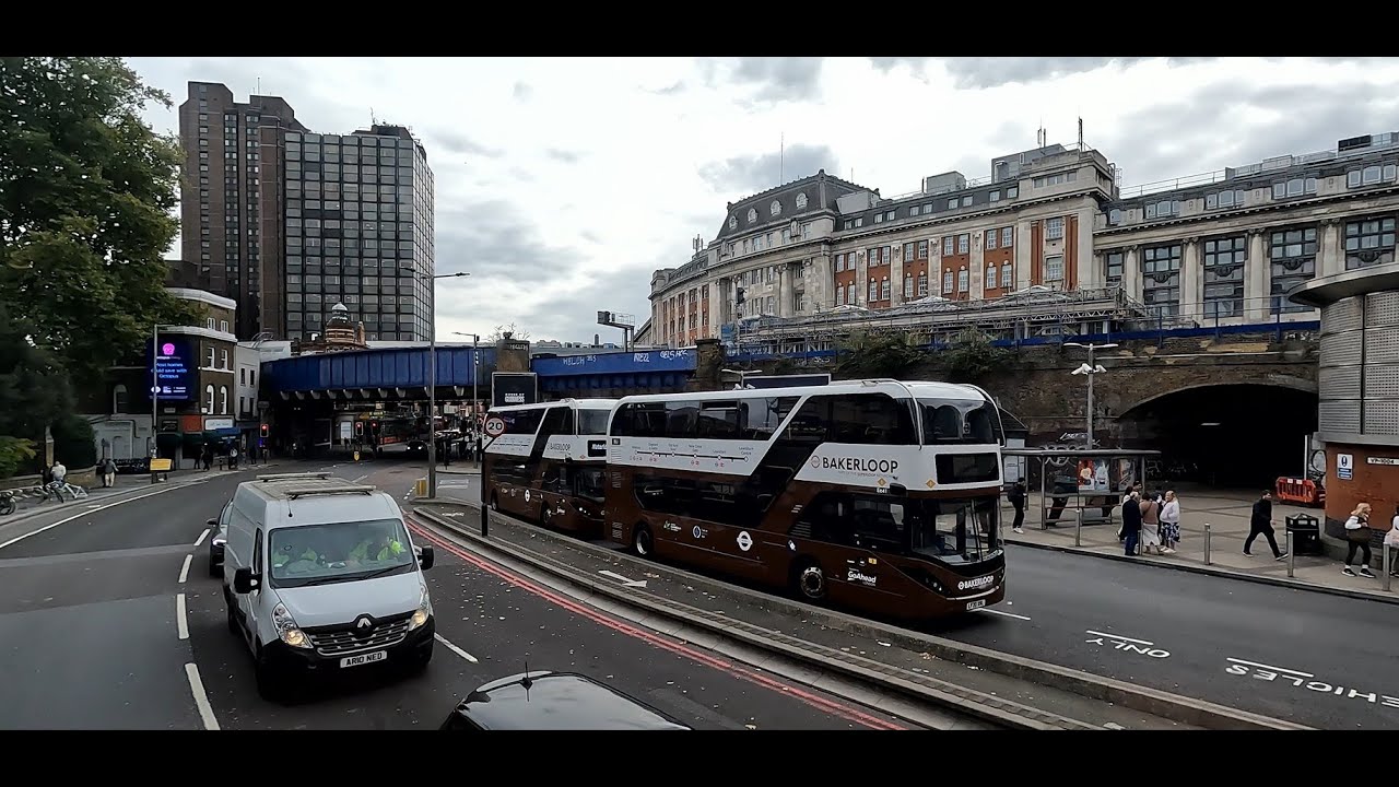 London has a NEW bus route - the Bakerloop!!!