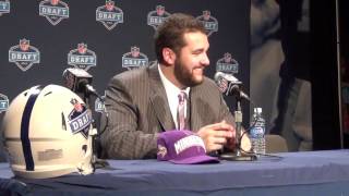 2012 NFL Draft: Matt Kalil, Vikings, OT Press Conference