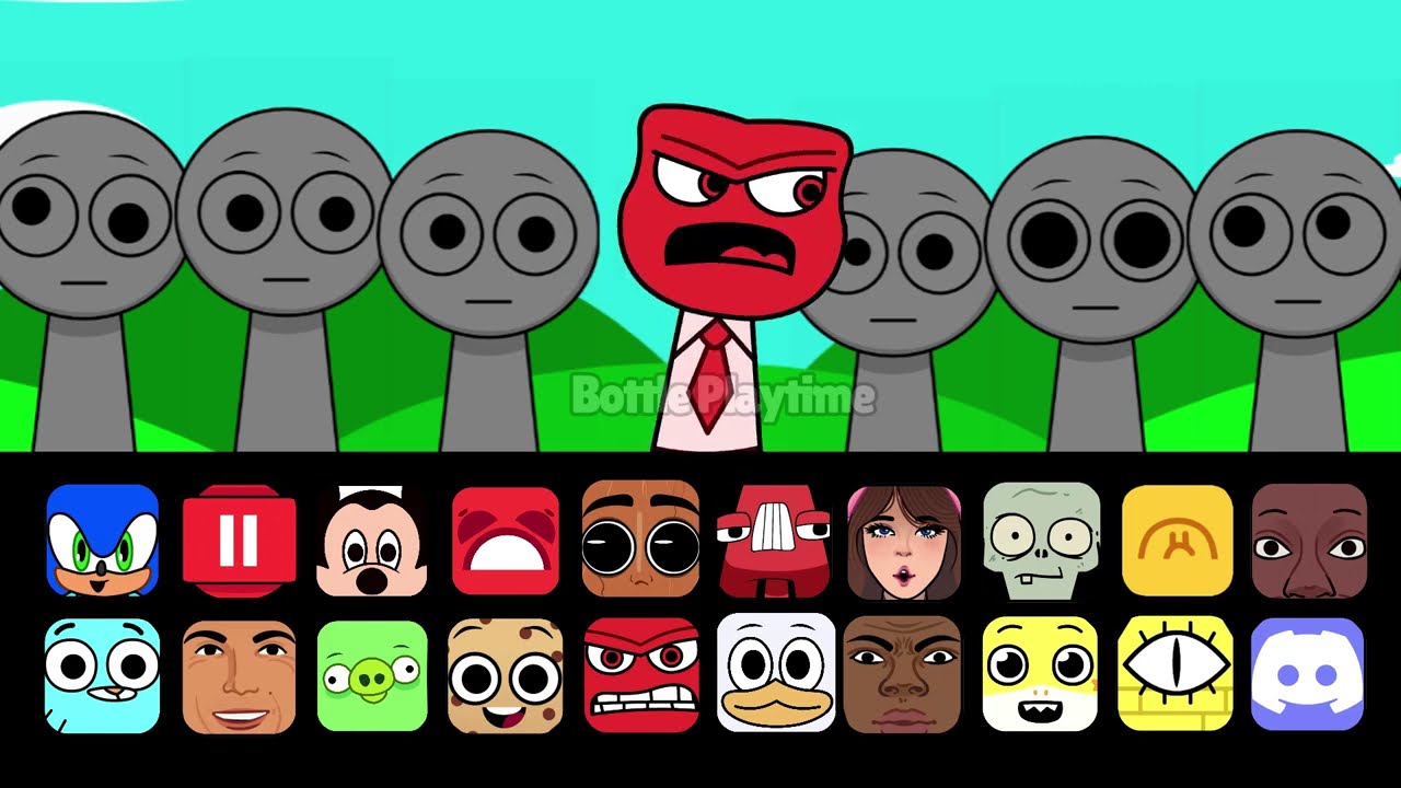 Incredibox Sprunki OC's Phase 123