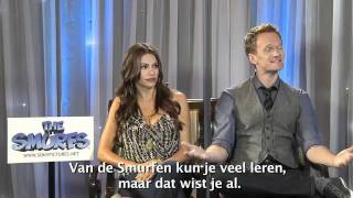 The Smurfs 3D - Interview Met De Amerikaanse Acteurs En De Smurfen Vl