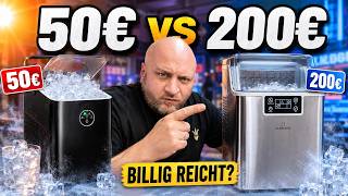 50€ gegen 200€ Eiswürfelmaschine – welche lohnt sich wirklich?