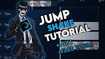 Tutorial Smooth Jump Shake & Fake Zoom AMV (Oscillate + Swing + Null) || Alight Motion