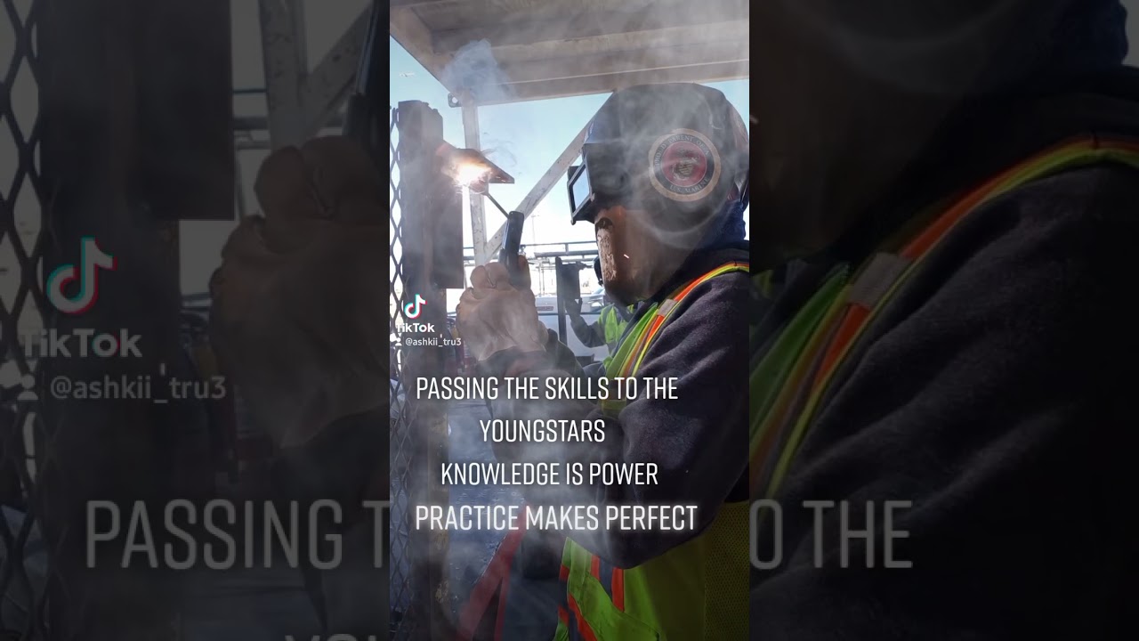 TikTok Welding Training 2 YouTube