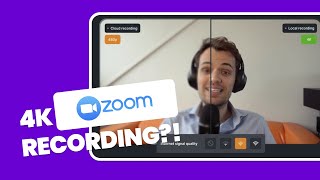 How to Record Separate Video Tracks with Zoom (in Full HD)?